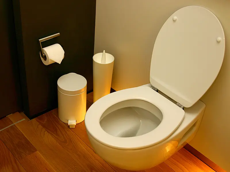 Installation d'un nouveau WC