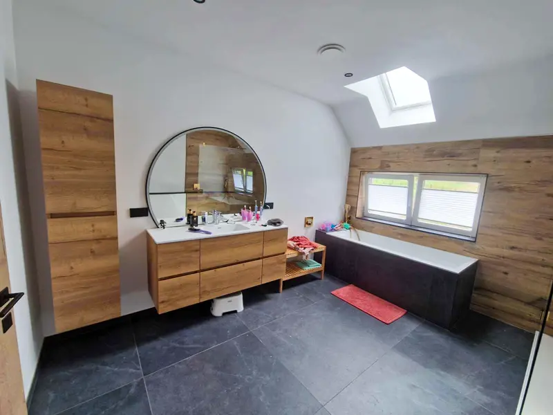 Création d'une nouvelle salle de bains